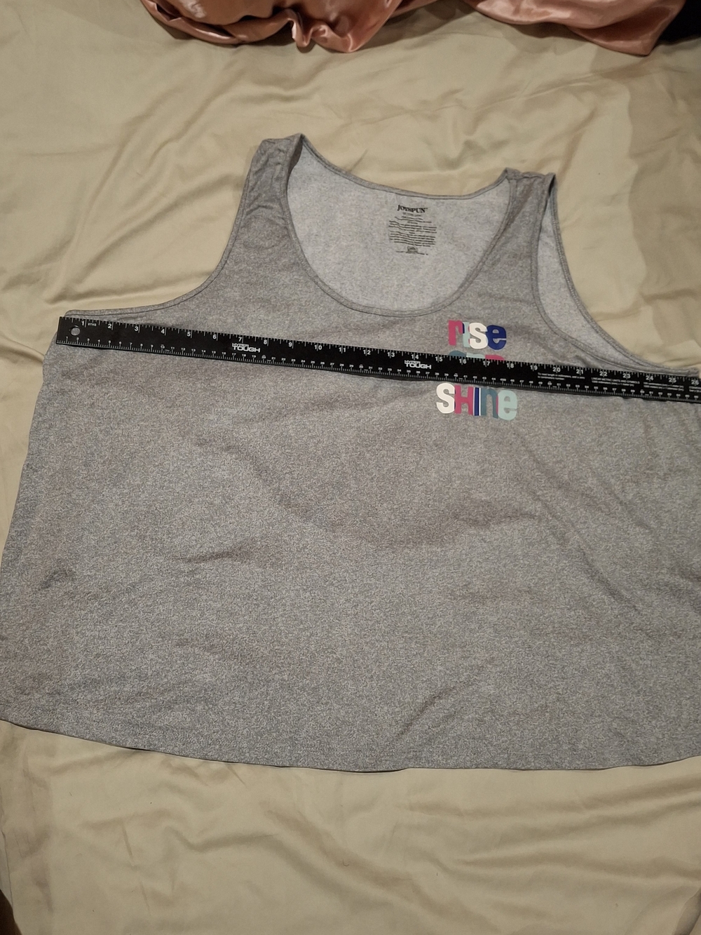 Rise and Shine Plaid Lounge Shorts - Gray Tank & Pink/Blue Plaid - Picture 10 of 13